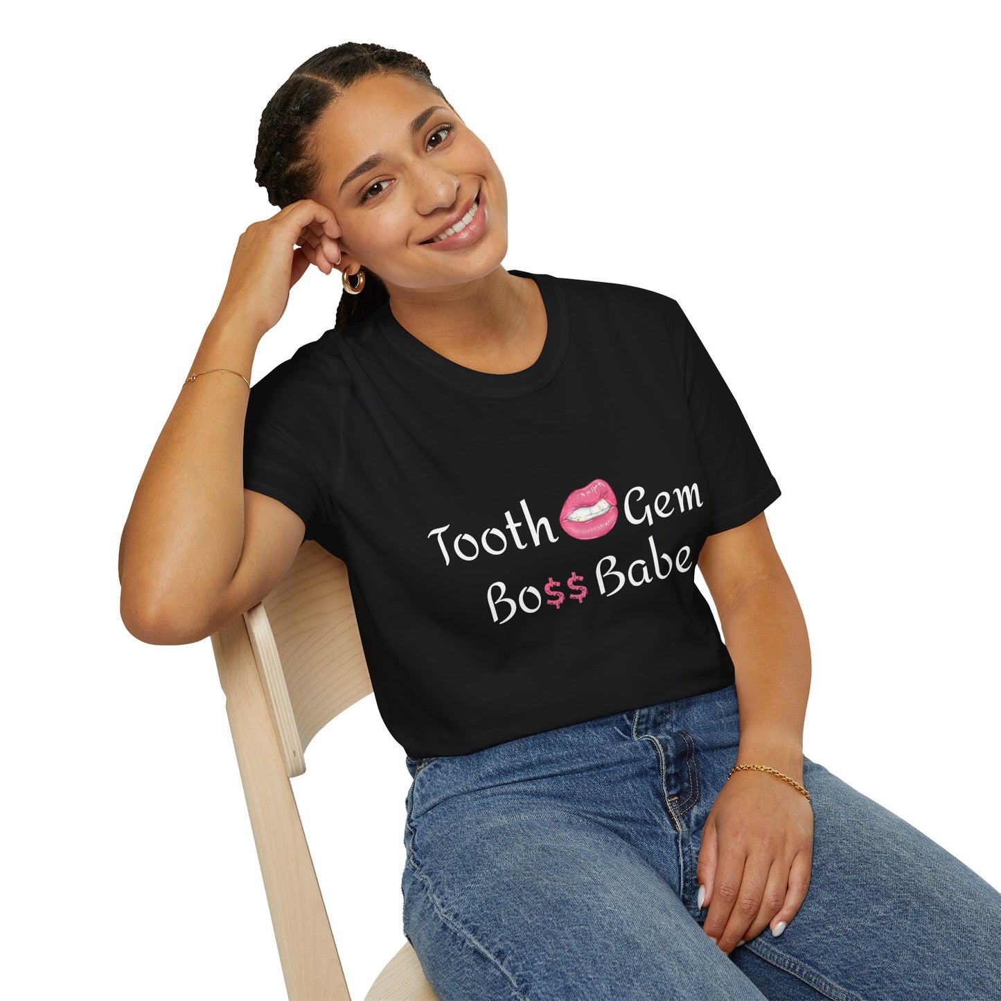 Tooth Gem Boss Babe T-Shirt